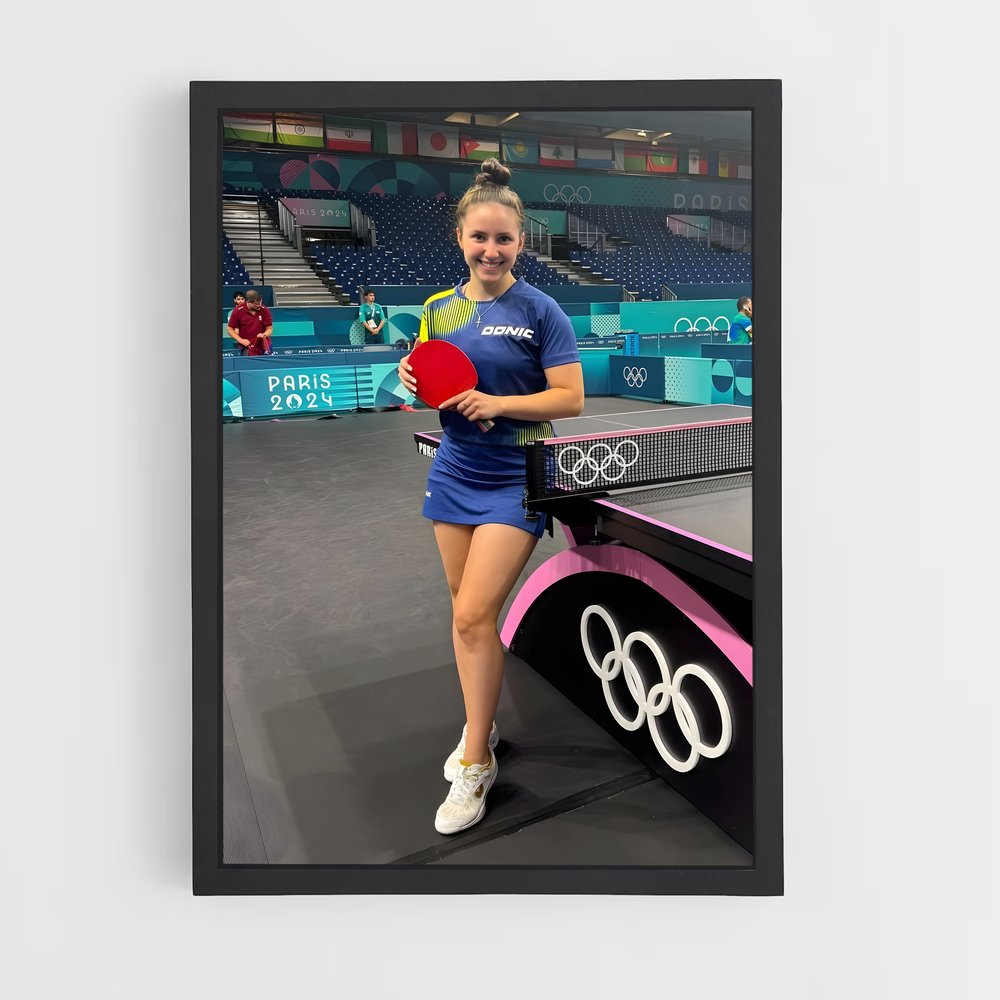 Poster Ace du Tennis de Table (vue 2)